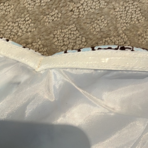 Just listed💙 strapless jumpsuit with side zip and wide legged cropped pant - Picture 11 of 16